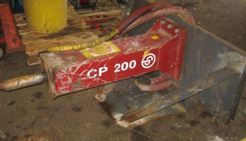 CP 200, Hidrauliskais āmurs 200kg., Noma