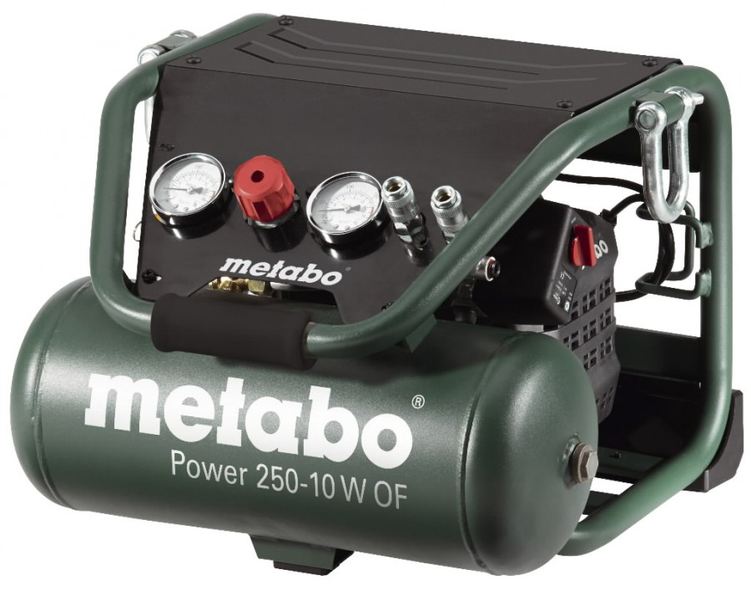Metabo Power 250-10 W OF, Bezeļļas kompresors, 10bar., Noma