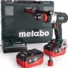 Metabo SB 18 LTX BL Q, Дрель-шуруповерт / 5,5 Ah.(2 аккумулятора и зарядка), 18V-Li
